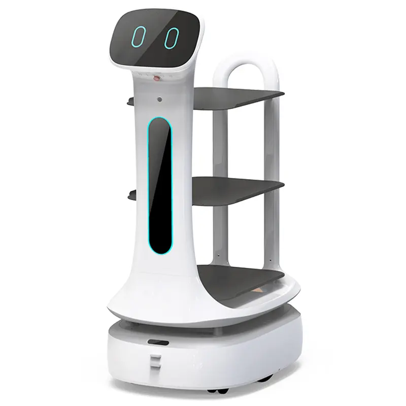 Uwant intelligent restaurant waiter robot show store high quality automatic robot waiter delivery robot service