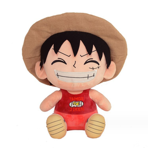 Em estoque 3 design 20cm peças Plush Toy Luffy Zoro pelúcia brinquedos