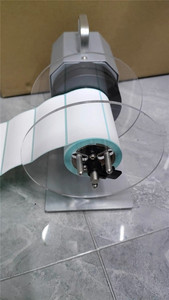 Ready to Ship Portable Automatic Label Rewinder with Handle Electric Barcode <b>Sticker</b> Roll Winder for Retail Shop - Product Image 2