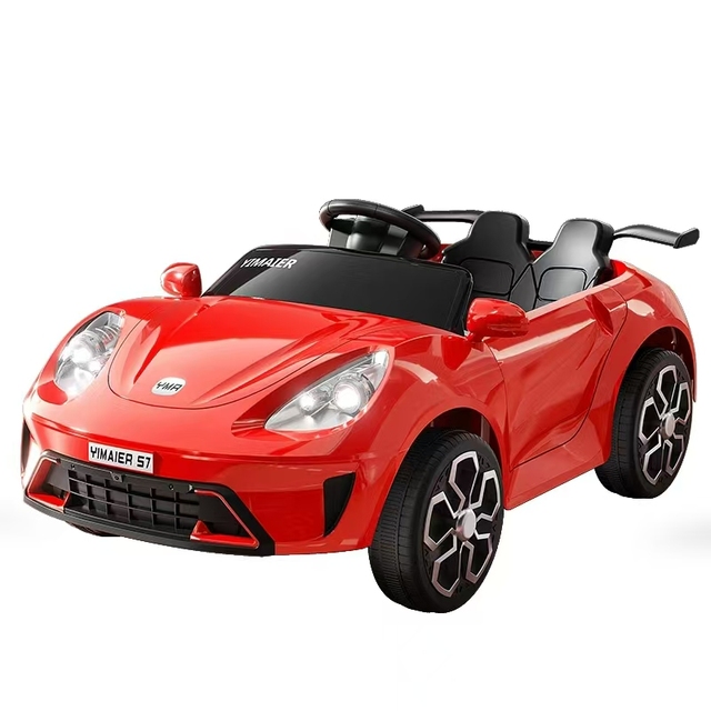 Unisex High Performance Kids Electric Ride Cars LED Lights MP3 Player Parent Remote Control New Battery Powered Toy Vehicles