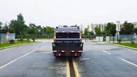 Prix usine KAMA 4.5 CBM compacteur camion à ordures camion moyen pratique chine de haute qualité