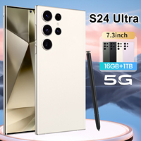 Smartphone Android S24 Ultra d'origine 16 Go + 1 To 5G Écran 7,3 pouces Appareil photo arrière 108 MP Processeur Déca-cœur Débloqué Espagnol