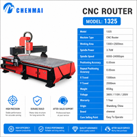 Routeur CNC pour bois 1325 durable, machine complète avec manuel d'utilisation