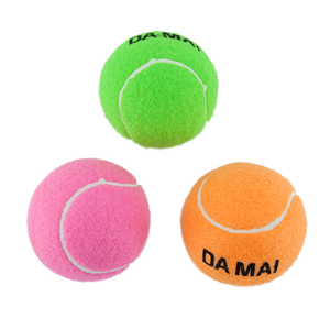 Vente en gros d'usine, logo de marque personnalisé professionnel, balles de tennis de plage écologiques, durables, hautement élastiques, en fibre chimique et caoutchouc - Product Image 2