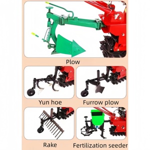 Cultivadora Rotativa Usada con Motor Diésel y Engranajes para un Alto Rendimiento en el Cultivo de Tierras Agrícolas - Product Image 5