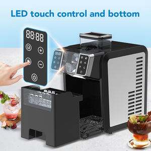 SOHEF Premium <span class=keywords><strong>2</strong></span> en 1 : Machine à glaçons automatique et machine à smoothies glacés, faible bruit, <span class=keywords><strong>pour</strong></span> la fabrication <span class=keywords><strong>de</strong></span> Bingsu en flocons <span class=keywords><strong>de</strong></span> neige, destinée aux marchés japonais et coréens - Product Image 5