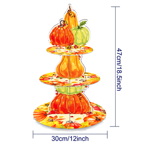 109 hanhanksgiving upupcake and tand 3 Tutumn umumpkin apaple apeaf ececoraciones para hanhanksgiving ararty uupplies - Product Image 3