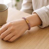 Bracelet plat tissé à la main en écailles de dragon avec breloque en fer du zodiaque et couleurs variées, cadeau de bijoux tendance pour couple (pour lui et pour elle)