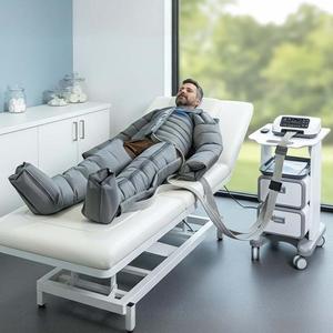 Vente flash Appareil de compression pneumatique à 6 chambres Pressothérapie Pompe pour lymphodème pour bras, abdomen <span class=keywords><strong>et</strong></span> jambes - Product Image 1