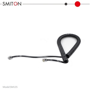<span class=keywords><strong>Cable</strong></span> Telefónico en Espiral RJ9 Modular 4P4C, <span class=keywords><strong>Cable</strong></span> en Espiral para Auricular Telefónico, <span class=keywords><strong>Cable</strong></span> <span class=keywords><strong>Rizado</strong></span> - Product Image 6