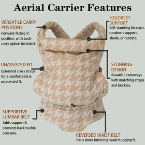 Portabebés Certificación CPC Bolsa de transporte de bebé de tela personalizada Jacquard Bolsa de transporte para bebé Bolsa de hombro ergonómica - Product Image 3