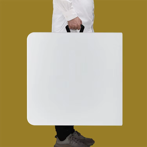 Đồ Nội Thất Ngoài Trời 1.22M Gấp Nhựa Bảng Đồ Nội Thất Sân Vườn Các Sự Kiện Cắm Trại Dã Ngoại 4ft Di Động Bảng Và Ghế Đặt - Product Image 4