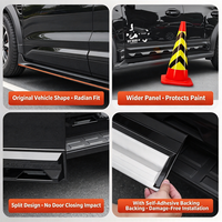 Protection de Porte et Jupes Latérales Black Knight, Pièces de Modification de Protection de Carrosserie pour Jetour Traveler T2 - Vente Flash