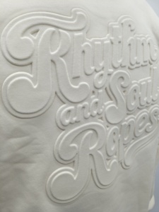 T-shirt Homme en Coton Bio avec Logo en Relief OEM, Impression Puff, Coupe Oversize, Motif Graphique Personnalisé, T-shirts Homme Oversize en Relief 3D - Product Image 2