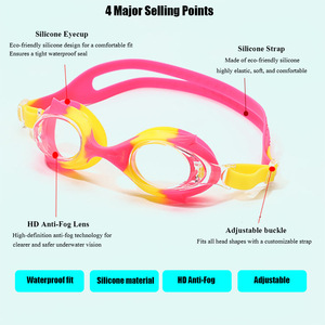 Gafas <span class=keywords><strong>de</strong></span> natación para niños pequeños, niños, jóvenes (3-10), antivaho, impermeables, Anti-UV, gafas <span class=keywords><strong>de</strong></span> piscina, visión clara para niños, <span class=keywords><strong>lentes</strong></span> <span class=keywords><strong>de</strong></span> PC - Product Image 5