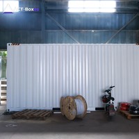 Conteneur minier ZEC refroidi par air ACT 40 pieds, 180 Antminer Z15 Pro, 151,2 MSol, 500,4 kW, profit net quotidien de 4629 USD