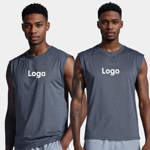 Men's Casual Sportswear <b>Athletic</b> Seamless Quick Dry Vest <b>Tape</b> Sealing Gym Tank Top for Running Workout Marathon Lightweight - Product Image 1