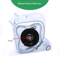 Accessoire pour bol supérieur, résistant aux hautes températures, matériau de la lame : sans, source d'alimentation : sans, VTM VM0149 VM0122, pour mixeur/alimentation