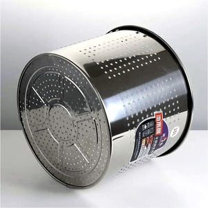 Marmite à fruits de mer en acier inoxydable au design moderne et simple avec panier, marmite à bouillon, friteuse à dinde, marmite à crabe et homard, origine Chaozhou - Product Image 5