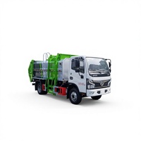 Camion à ordures compacteur Dongfeng 4x2 pour la collecte des déchets routiers