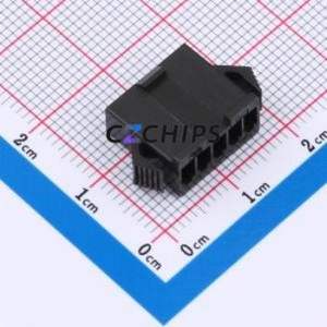 SM-5Y Housing (Wire-to-<b>Board</b> / Wire-to-Wire) P=2.5mm Connector 1x5P 1 5 <b>Black</b> - Product Image 1