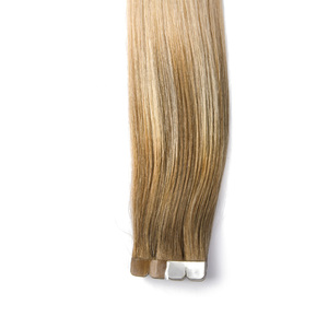 K.S WIGS High-<b>Shine</b> Luxurious 100% Double Drawn Remy Human Hair Glamorous Look for Special Events 12-28 Inches Mini-Tape Hair - Product Image 4