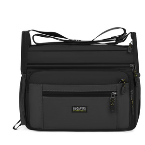 Sac à bandoulière imperméable de grande capacité de haute qualité, simple et décontracté, polyvalent, sac à bandoulière pour homme - Product Image 3