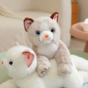Peluche de Gato <span class=keywords><strong>Persa</strong></span> de Simulación Suave y Realista, Juguete de Peluche de Gato <span class=keywords><strong>Persa</strong></span>, Regalo de Cumpleaños para Niños - Product Image 5