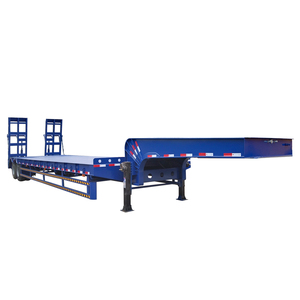 Chengda Nouvelle Remorque Semi-Remorque à Plateau Bas Robuste à 2 Essieux pour Transport de Machines, Prix Usine en Promotion - Product Image 2