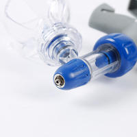 Jeringa Veterinaria Manual Antideslizante de 1ml, 2ml, 5ml, 10ml con Dosis Ajustable y Múltiples Especificaciones para Ganado y Aves de Corral