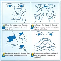 Bandes nasales anti-ronflement de qualité médicale, Dilatateurs nasaux, Soulagement du ronflement, Sommeil silencieux, Bandes nasales, Dilatateurs nasaux Bakes