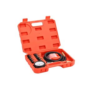 Medidor de presión de aceite para automóviles, probador de presión de aceite con adaptadores en estuche rígido para herramientas de reparación y mantenimiento de automóviles - Product Image 2