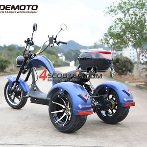 Scooter Eléctrico de <span class=keywords><strong>Tres</strong></span> <span class=keywords><strong>Ruedas</strong></span> <span class=keywords><strong>Citycoco</strong></span> 2020, Aprobado por la CEE y la COC, Nuevo, para Derrapes - Product Image 2