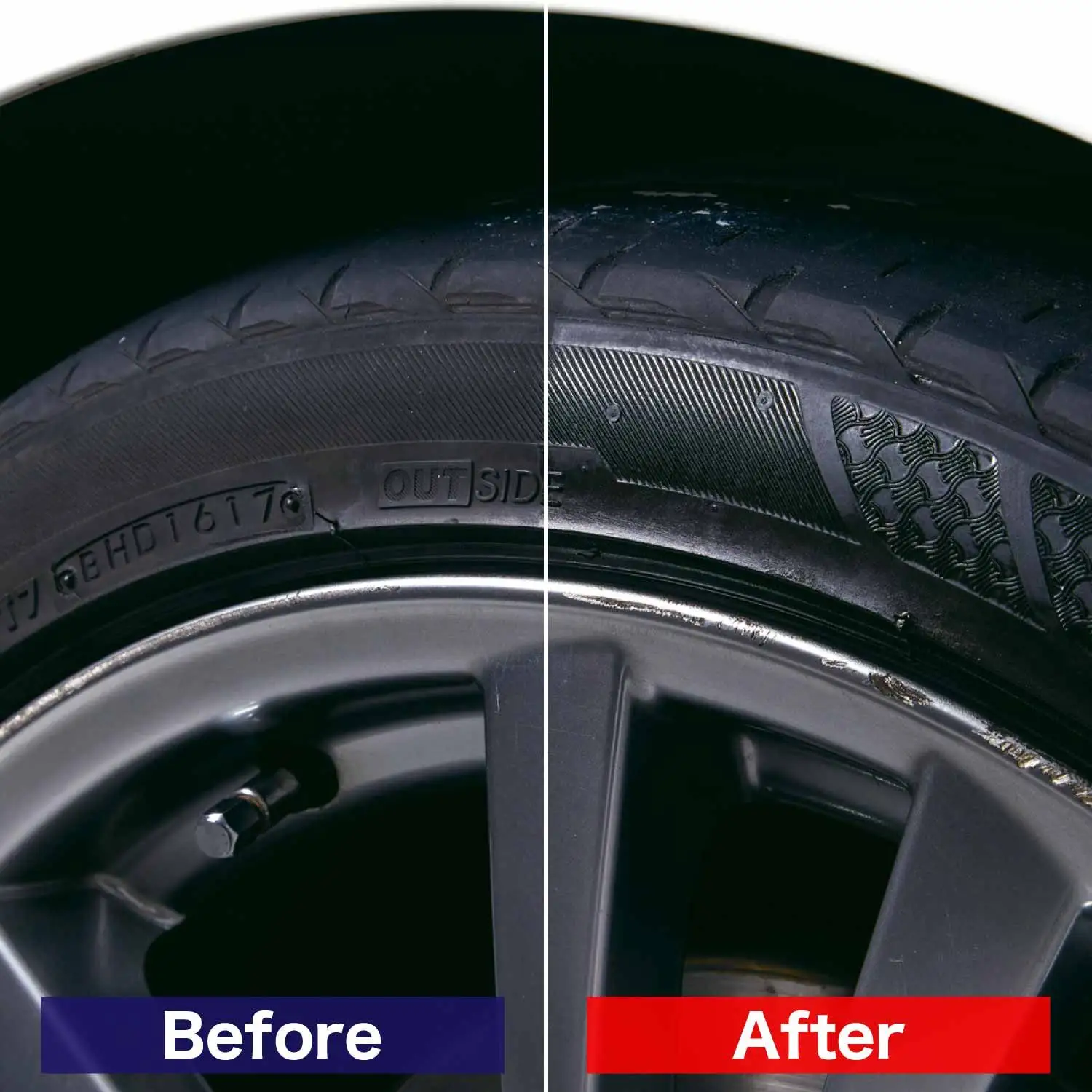 Surprisingly long-lasting spray anti scratch car wheel coating