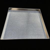 Plateau perforé en acier inoxydable de qualité alimentaire 60x40 personnalisé pour la cuisson et le séchage des aliments
