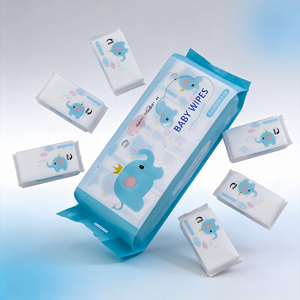 Lingettes humides ultra-douces pour bébé, lingettes à l'eau, produits d'hygiène, lingettes pour bébé à l'eau pour peaux sensibles, <span class=keywords><strong>prix</strong></span> d'usine - Product Image 3