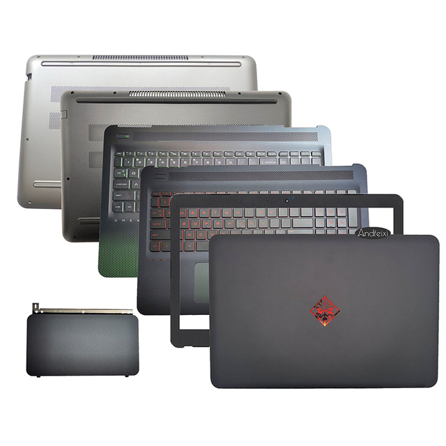 For HP OMEN 15-AX 15-BC TPN-Q173 LCD Back Rear Palmrest Case Base Lower Bottom Cover