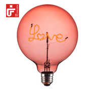 Ampoule électrique décorative E27, lampe LED, globe lumineux, lettre avec lumières, ampoule à filament souple LED, lumières LED pour la maison