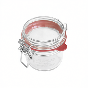 Juego de 24 Frascos de Vidrio Redondos con Cierre de Alambre para Almacenamiento - Product Image 2