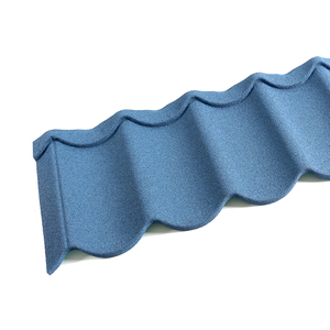 Tuiles de toit <span class=keywords><strong>en</strong></span> métal revêtues de pierre résistantes aux intempéries, longue durée de vie, tuiles ondulées - Product Image 3