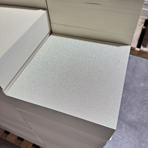 Papier cartonné brillant blanc <span class=keywords><strong>ivoire</strong></span> A4 50*70cm 12x12 pour artisanat papier, décoration de gâteau, décoration de Noël, Cricut Cameo - Product Image 1