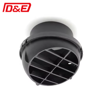 Grille d'aération en acier inoxydable argenté 75 mm, modèle CNDE 5444, pour chauffages diesel, nouvelle fixation pour camion, haute qualité, garantie 1 an, 60 mm/75 mm