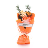 Savon de roses éternelles à fleurs séchées fait main Creative Stars, style chinois, mini bouquet exquis pour la Saint-Valentin 520, cadeau artisanal