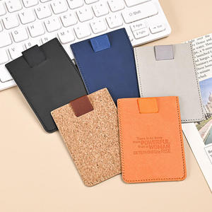 Tarjetero de Cuero PU con Logotipo Personalizado al por Mayor, de Alta Calidad, Promocional, para Tarjetas de Crédito, sin Cierre, 35 mm de Grosor - Product Image 1