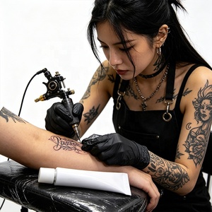 Encre de tatouage PMU personnalisée à 75 % avec logo, maquillage permanent microblading pour sourcils et lèvres, 10G 30G, crème de tatouage avec photos pré-tatouage de l'artiste - Product Image 2