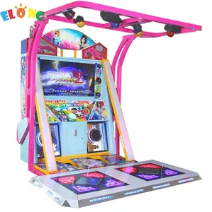 Máquina de jogo de dança popular, simulador de música arcade