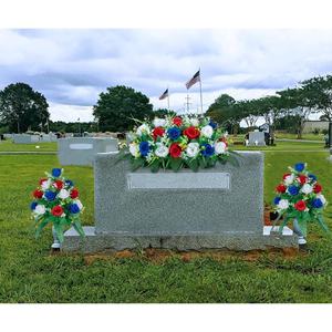 2 Ensembles de Roses <span class=keywords><strong>Artificielles</strong></span> <span class=keywords><strong>pour</strong></span> Cimetière, Décorations de Tombes, 2 Vases Hauts de 18 Pouces, <span class=keywords><strong>Fleurs</strong></span> Funéraires Extérieures Réalistes <span class=keywords><strong>pour</strong></span> Thanksgiving - Product Image 5