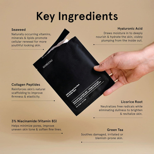 OEM <strong>Face</strong> <strong>Mask</strong> <strong>Men</strong> Premium Hydrogel Green Tea Hyaluronic Acid Collagen Hydrating Firming Even Skin Tone <strong>Men</strong> Facial Sheet <strong>Masks</strong> - Product Image 4