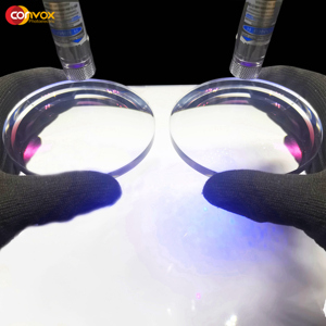 Convox Chất Lượng Cao <span class=keywords><strong>1.56</strong></span> Màu Xanh Khối <span class=keywords><strong>Asp</strong></span> <span class=keywords><strong>Uv420</strong></span> Tầm Nhìn Duy Nhất Chống Màu Xanh Kính Màu Xanh Cắt Rõ Ràng Ống Kính Quang Học - Product Image 3