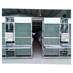 Zhuoyi A-Tipi 3/4 Katlı Tavuk Kafesi Yeni PVC+ABS Malzeme Otomatik Sistem 96/120/120/160 Kuş Kapasiteli Alt Yumurta Uzunluğu - Product Image 4